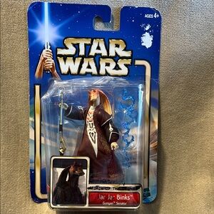 Vintage Star Wars Jar Jar Binks Action Figure